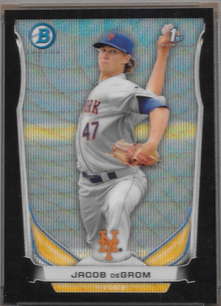 Jacob DeGrom [Black Wave Refractor] #BCP73