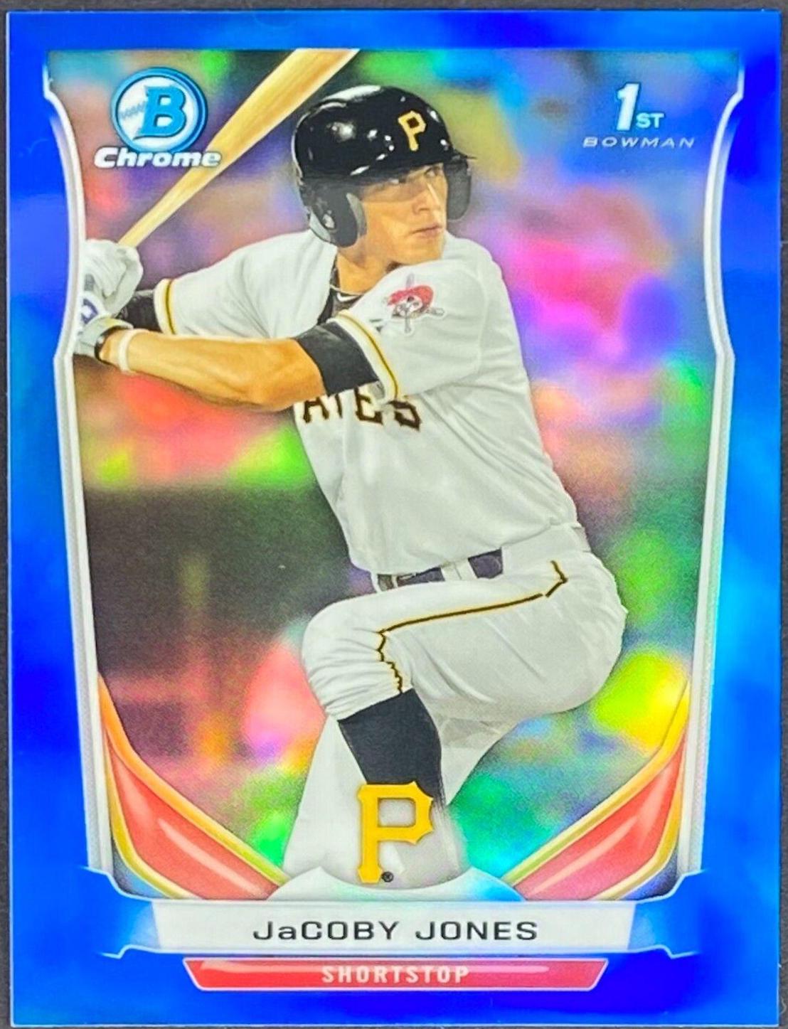 Jacoby Jones [Blue Refractor] #BCP68