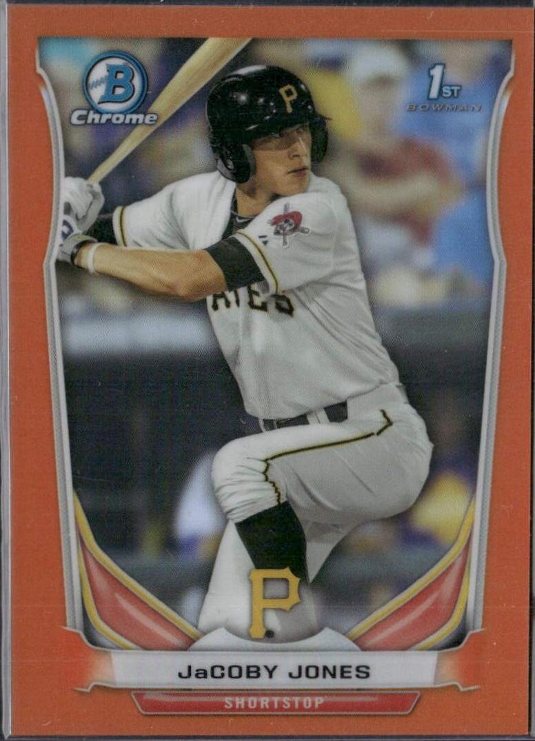 Jacoby Jones [Orange Refractor] #BCP68