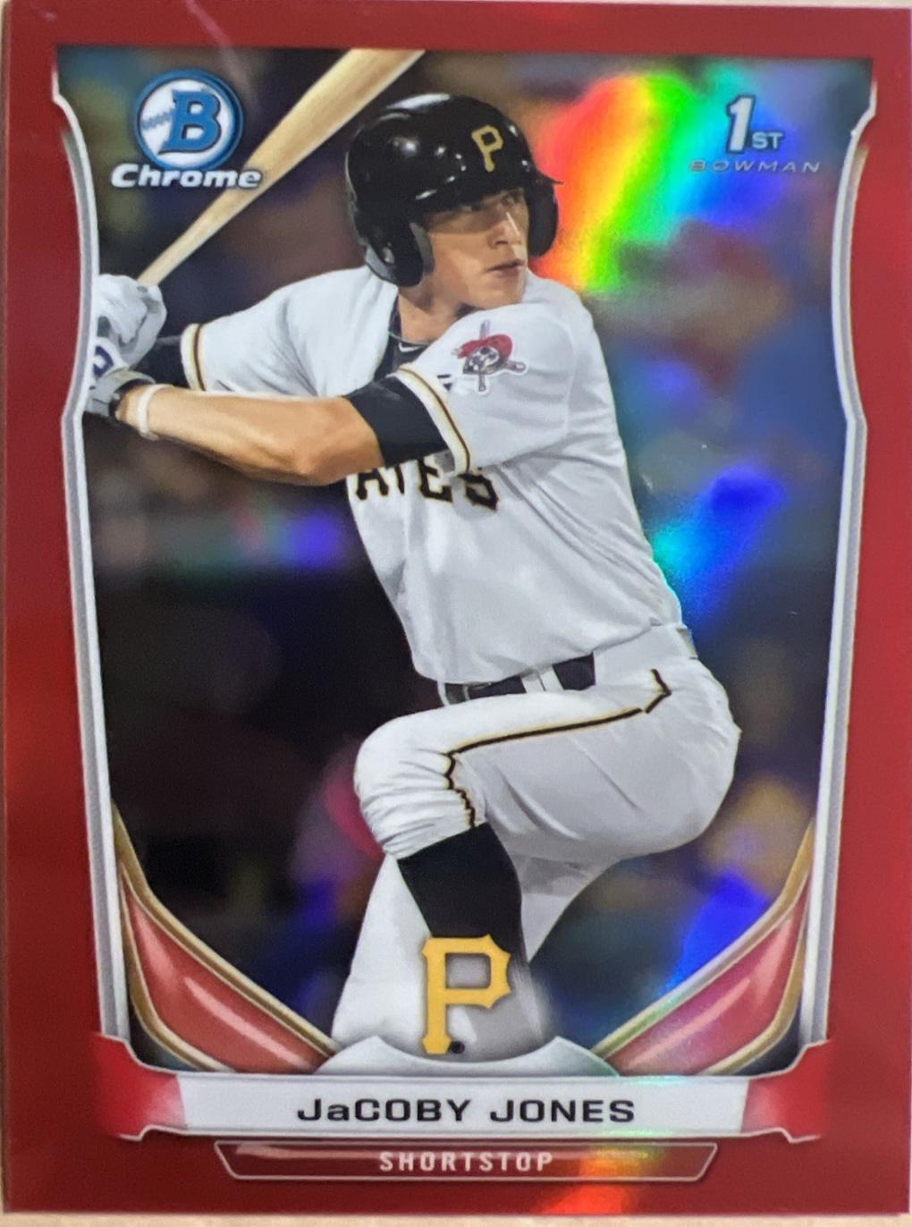 Jacoby Jones [Red Refractor] #BCP68