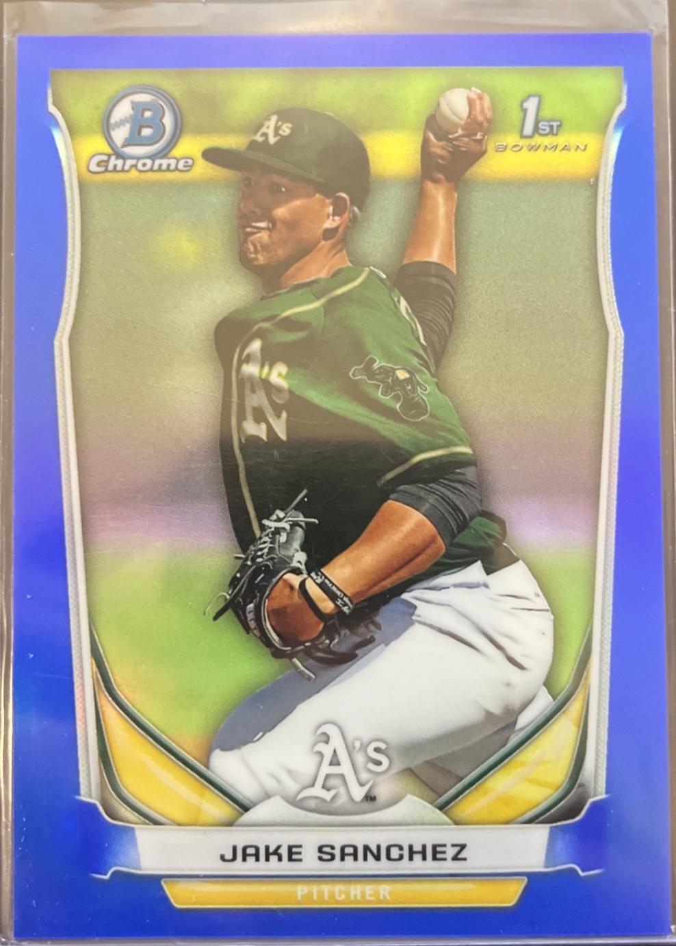 Jake Sanchez [Blue Refractor] #BCP88