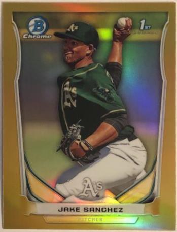 Jake Sanchez [Gold Refractor] #BCP88
