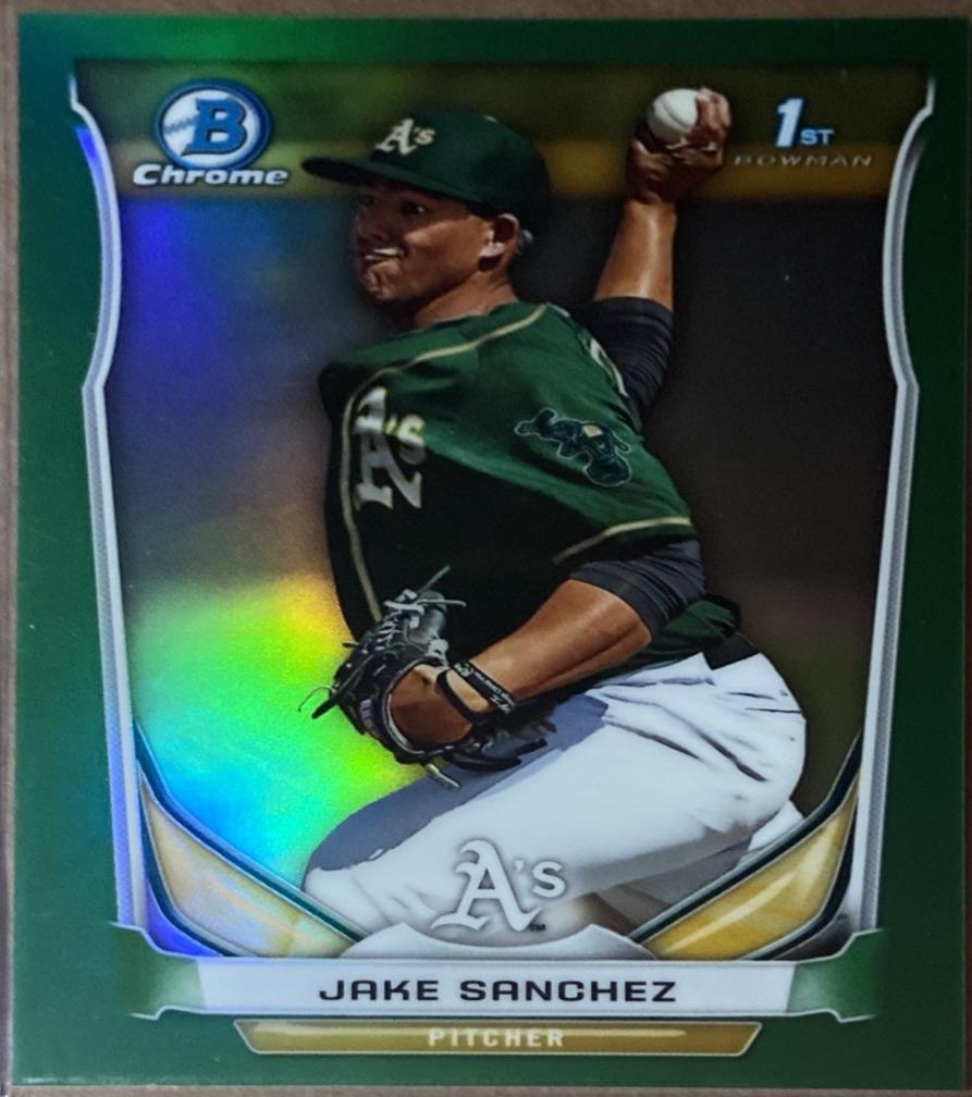 Jake Sanchez [Green Refractor] #BCP88