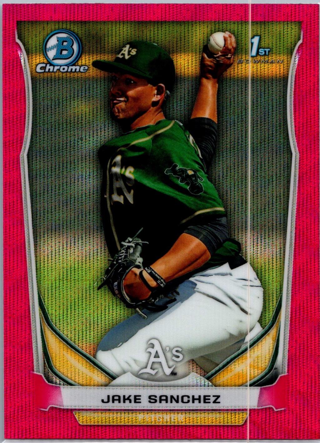 Jake Sanchez [Pink Wave Refractor] #BCP88