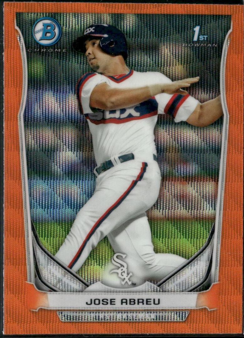 Jose Abreu [Orange Wave Refractor] #BCP17