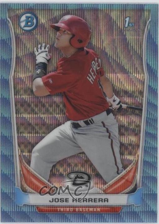 Jose Herrera [Blue Wave Refractor] #BCP107