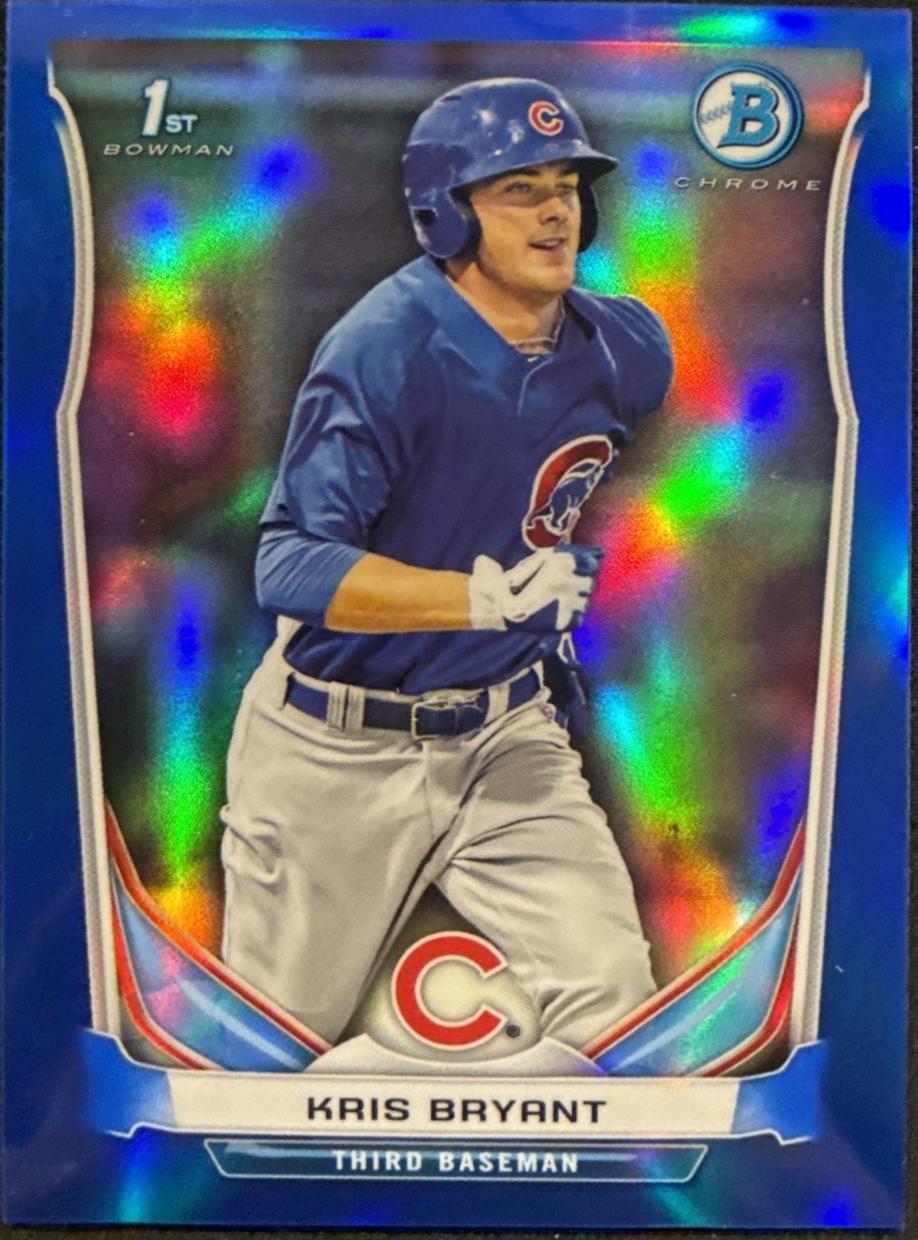 Kris Bryant [Blue Refractor] #BCP25