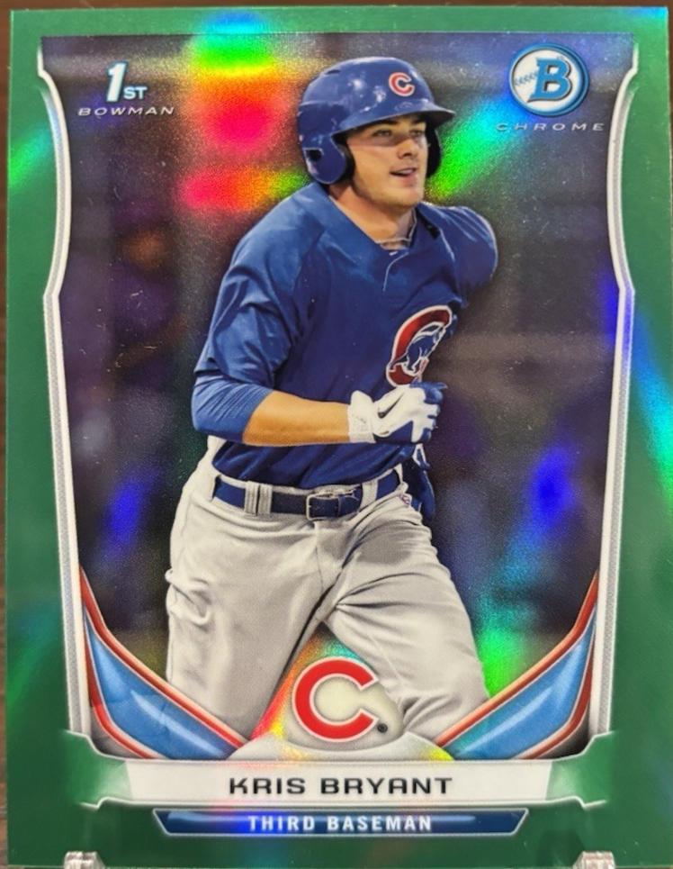 Kris Bryant [Green Refractor] #BCP25