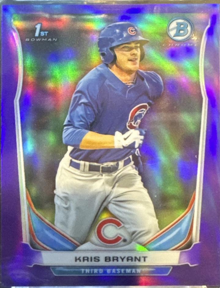 Kris Bryant [Purple Refractor] #BCP25
