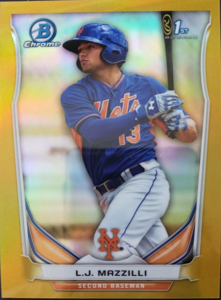 L.J. Mazzilli [Gold Refractor] #BCP92