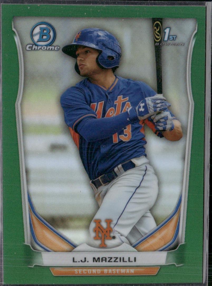 L.J. Mazzilli [Green Refractor] #BCP92