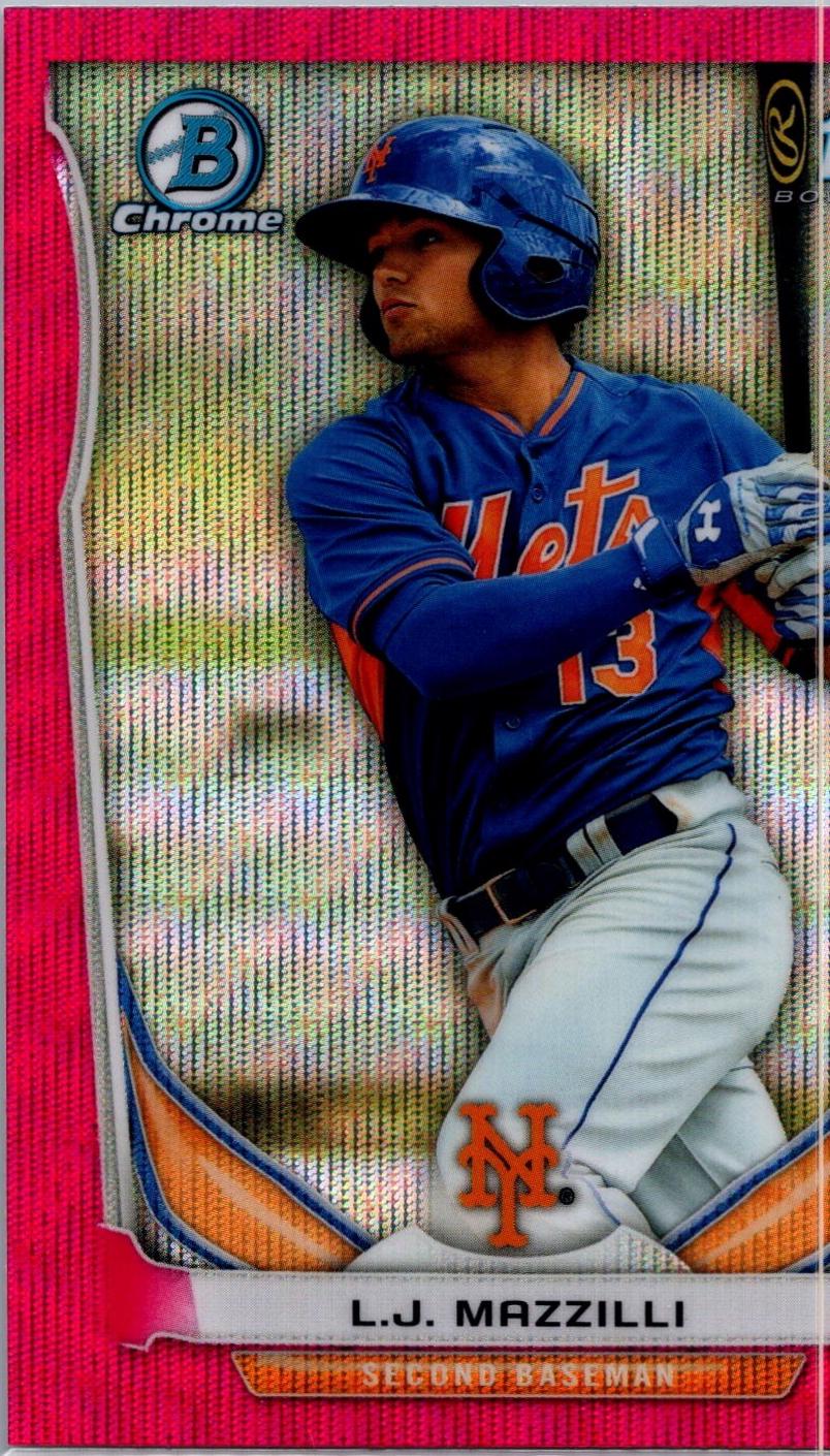 L.J. Mazzilli [Pink Wave Refractor] #BCP92