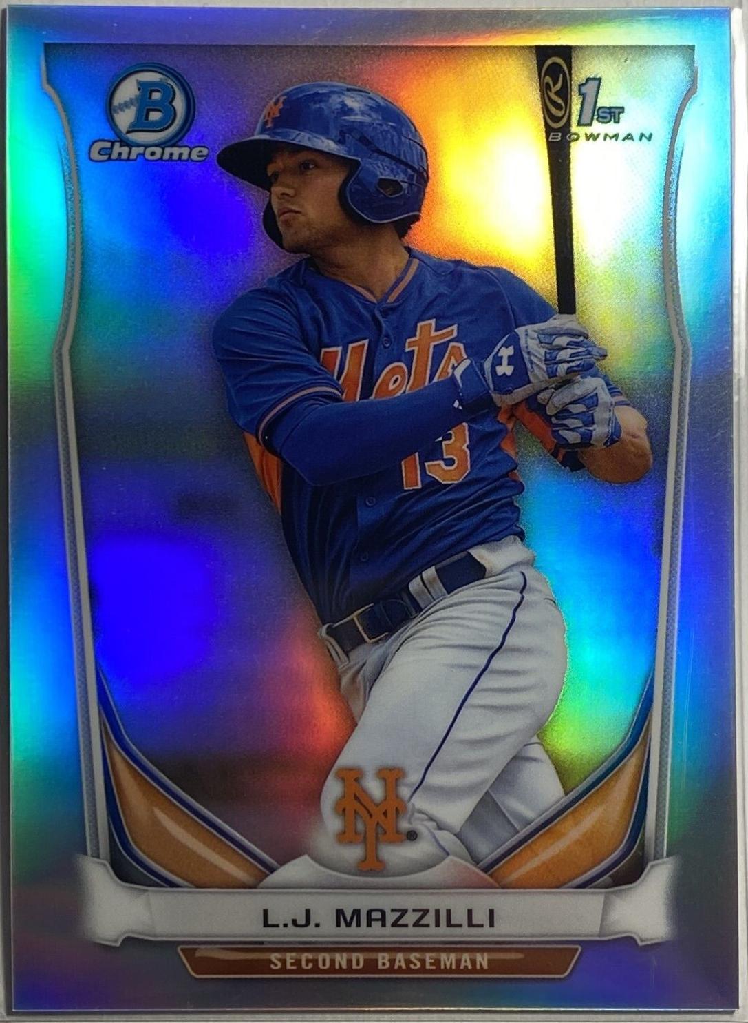 L.J. Mazzilli [Red Wave Refractor] #BCP92