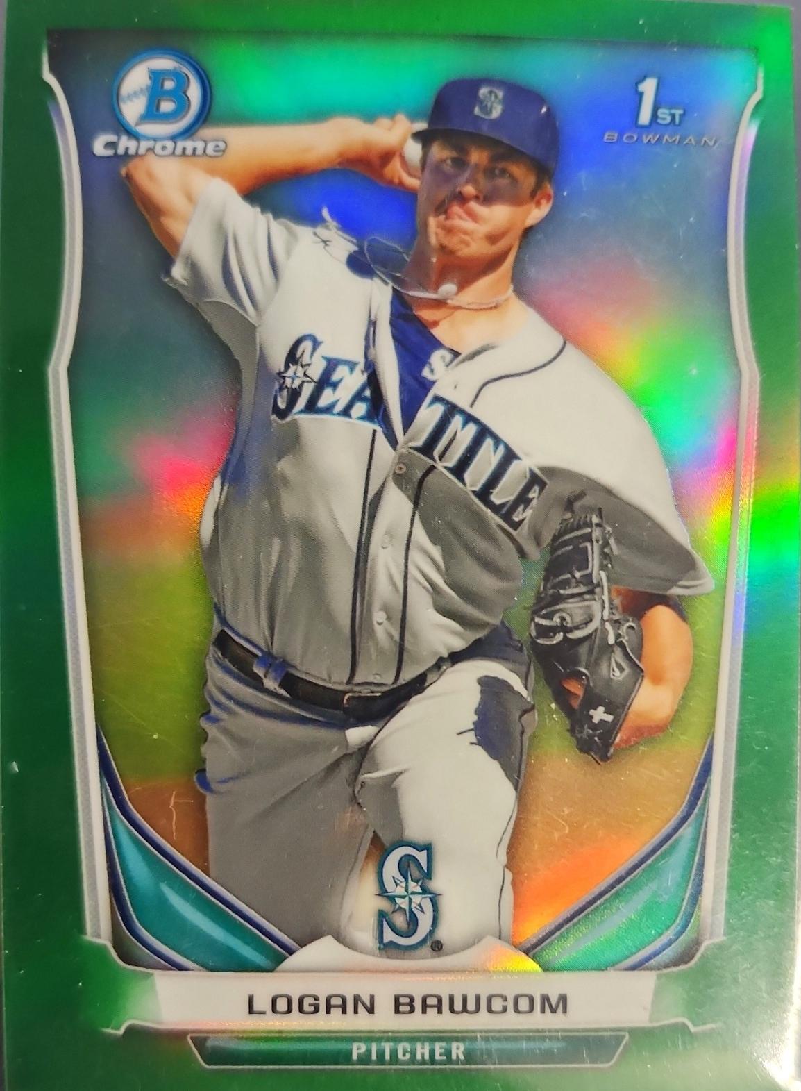 Logan Bawcom [Green Refractor] #BCP81