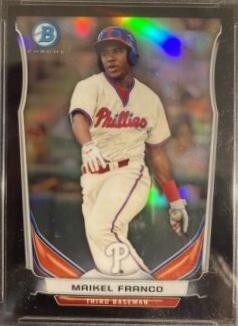 Maikel Franco [Black Refractor] #BCP37