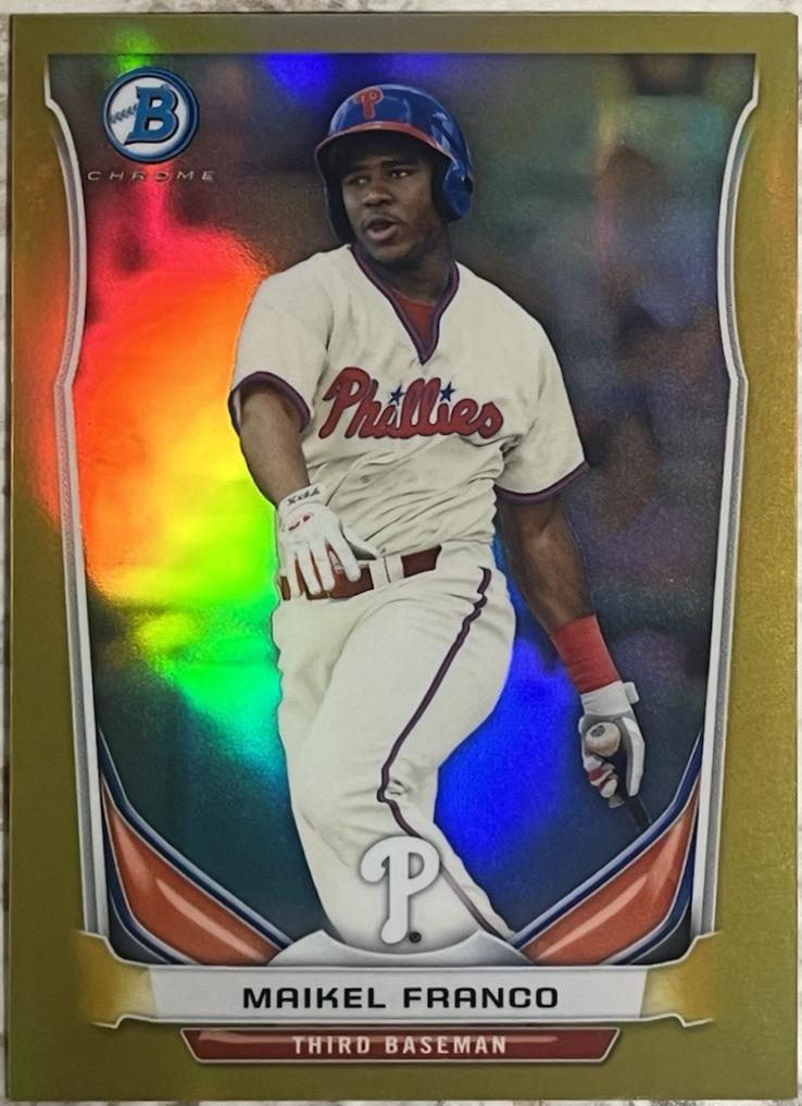 Maikel Franco [Gold Refractor] #BCP37