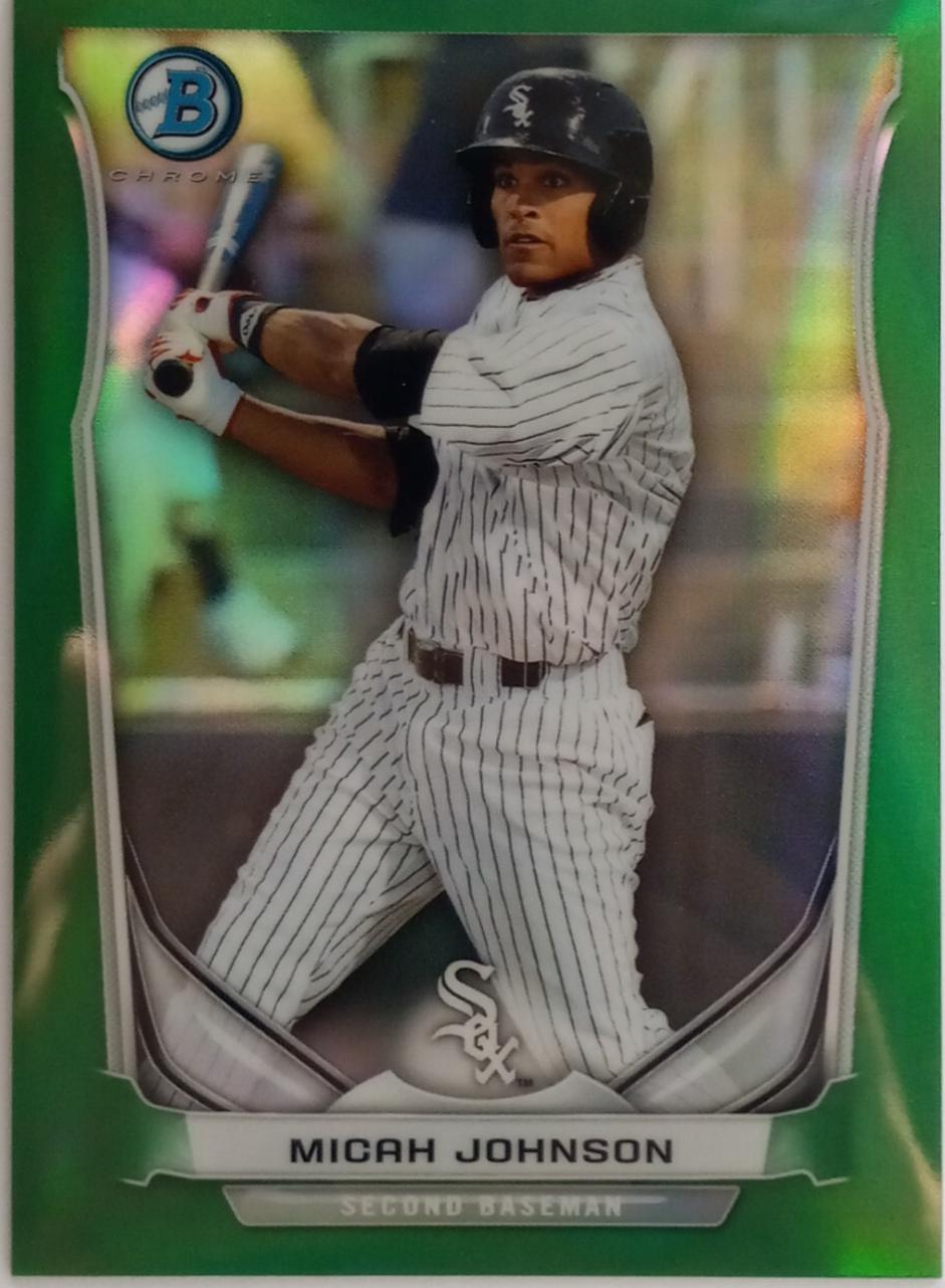 Micah Johnson [Green Refractor] #BCP26