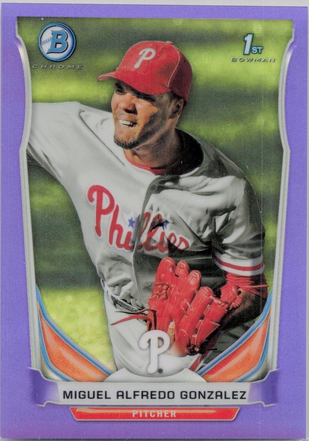 Miguel Alfredo Gonzalez [Purple Refractor] #BCP105