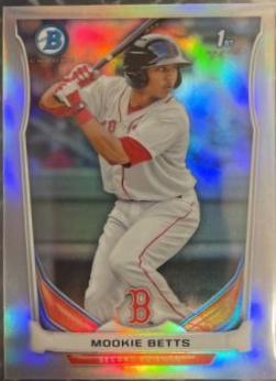 Mookie Betts [Silver Wave Refractor] #BCP109