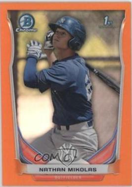 Nathan Mikolas [Gold Refractor] #BCP58