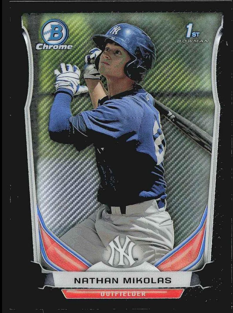 Nathan Mikolas [Red Wave Refractor] #BCP58