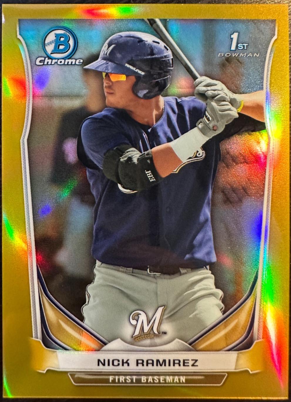 Nick Ramirez [Gold Refractor] #BCP35