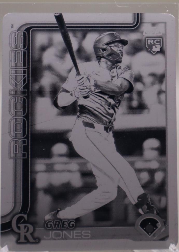 Greg Jones [Printing Plate] #36