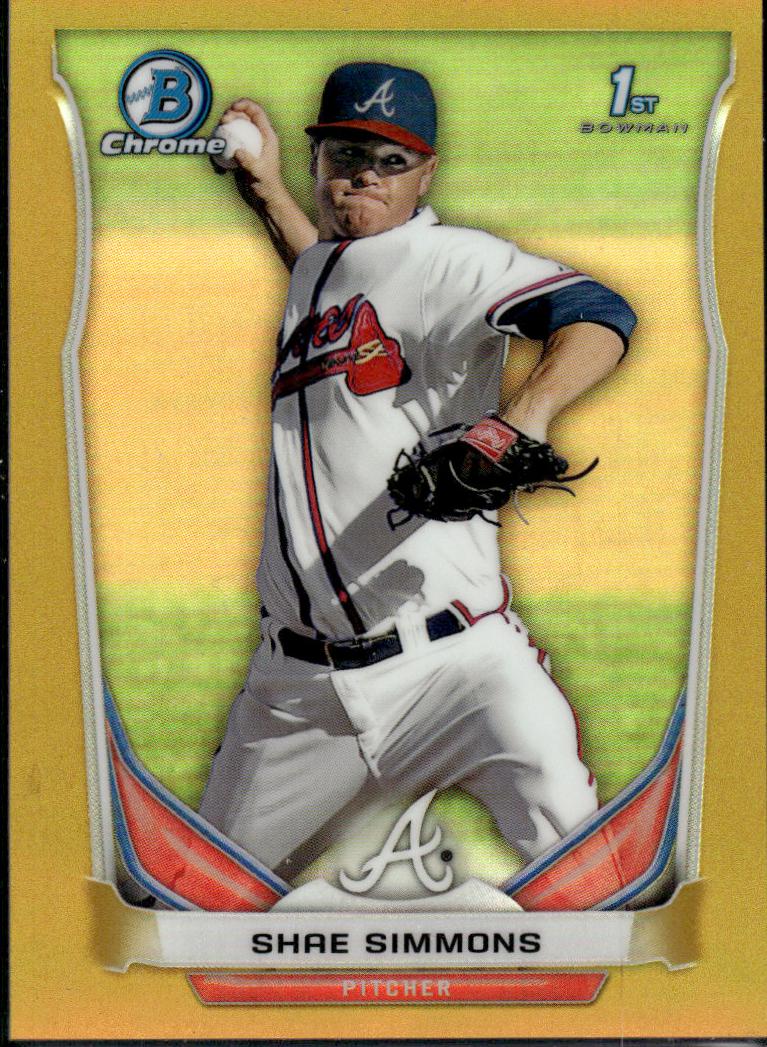 Shae Simmons [Gold Refractor] #BCP1