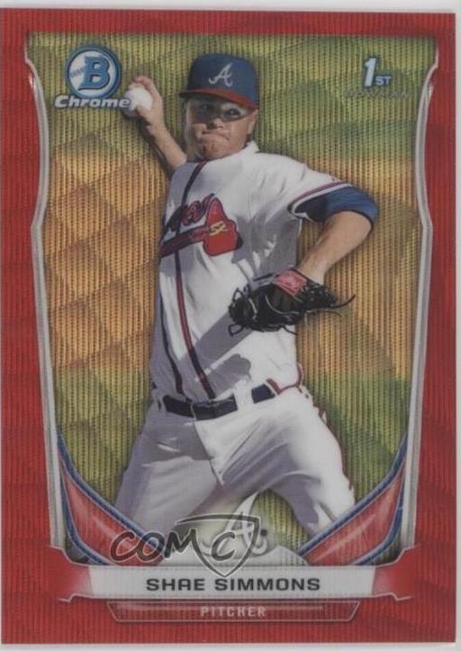 Shae Simmons [Red Wave Refractor] #BCP1