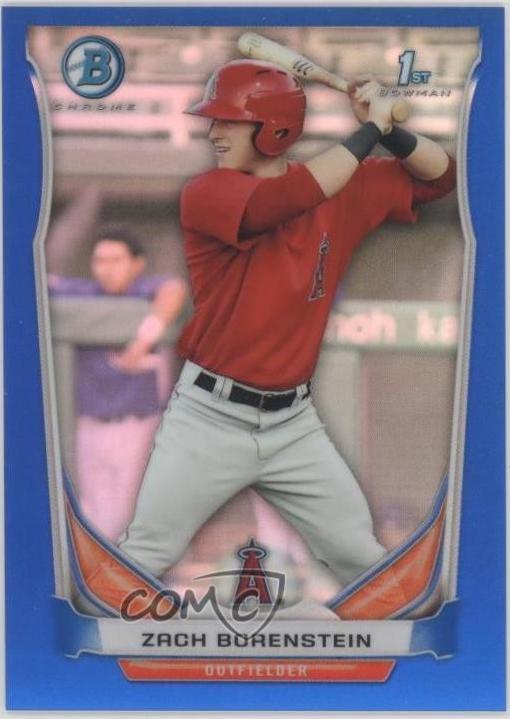 Zach Borenstein [Blue Refractor] #BCP10