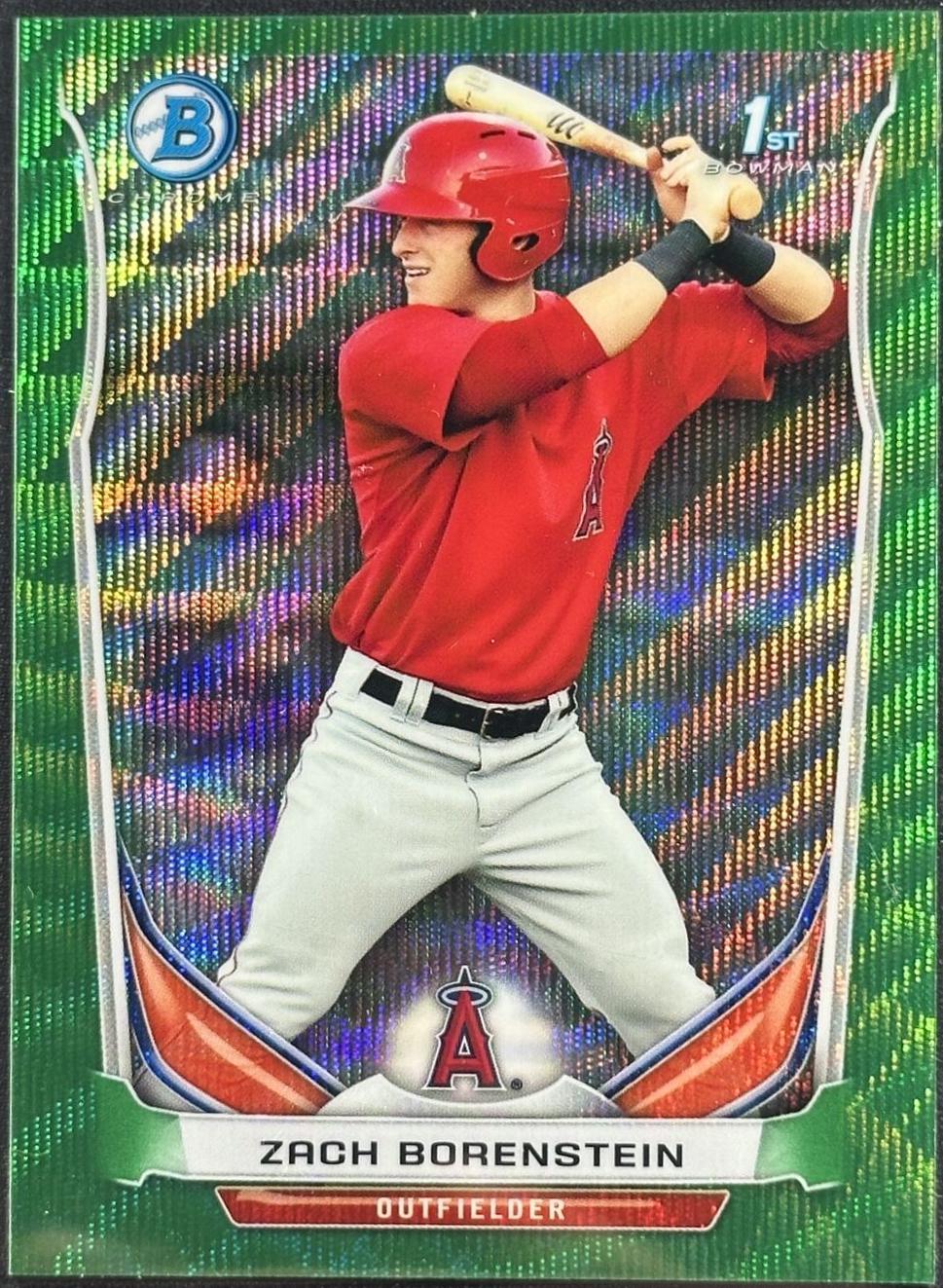Zach Borenstein [Orange Wave Refractor] #BCP10