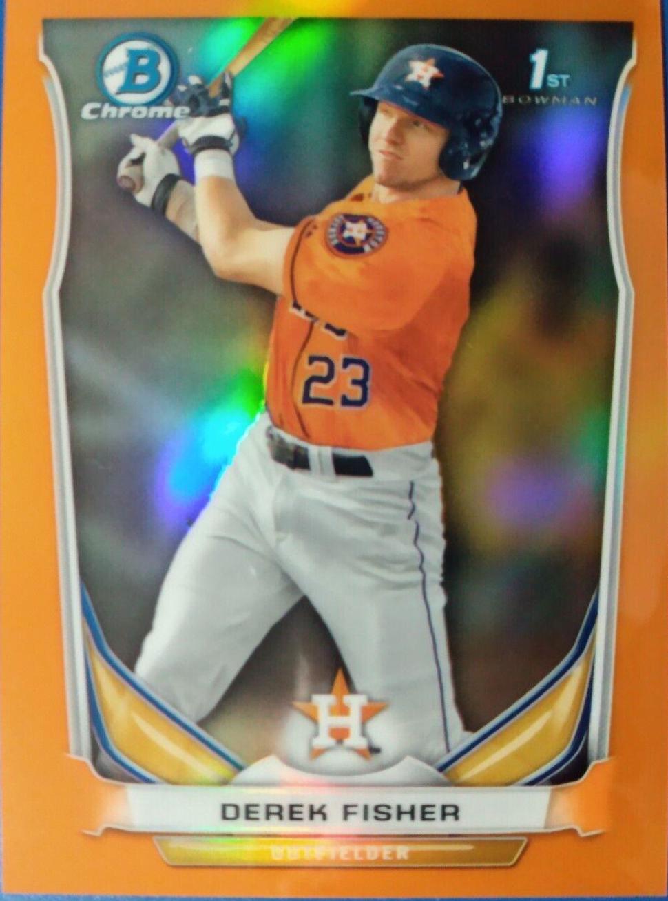 Derek Fisher [Chrome Refractor] #CDP35