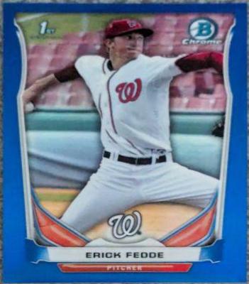 Erick Fedde [Chrome Refractor] #CDP14