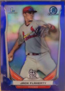 Jack Flaherty [Chrome Blue Refractor] #CDP30