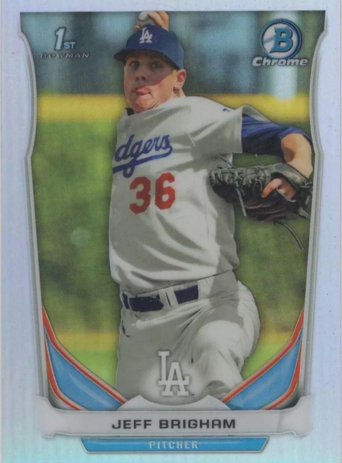 Jeff Brigham [Chrome Refractor] #CDP66