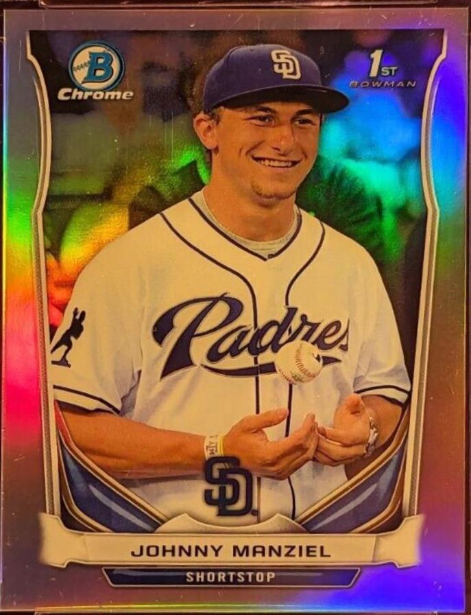 Johnny Manziel [Chrome Refractor] #CDP31