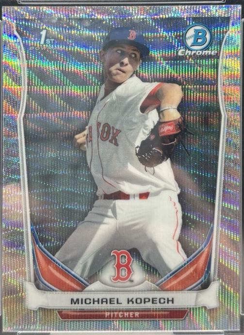 Michael Kopech [Chrome Blue Wave Refractor] #CDP29