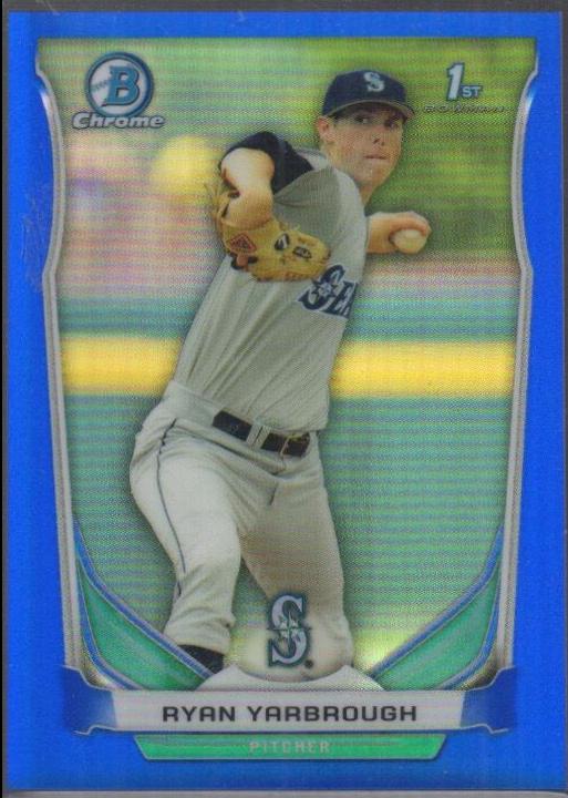Ryan Yarbrough [Chrome Blue Wave Refractor] #CDP105