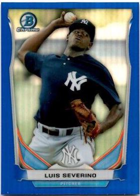 Luis Severino [Chrome Blue Refractor] #CTP-38