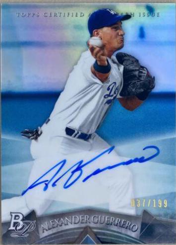 Alexander Guerrero [Blue Refractor] #AP-AG