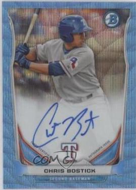 Chris Bostick [Chrome Blue Refractor] #CBO