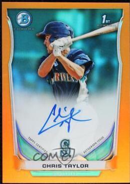 Chris Taylor [Chrome Orange Refractor] #CT