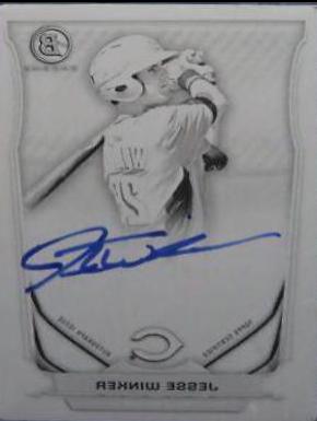 Jesse Winker [Chrome Black Refractor] #JW