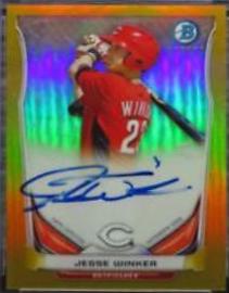 Jesse Winker [Chrome Gold Refractor] #JW