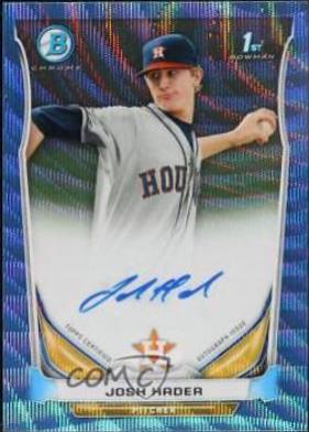 Josh Hader [Chrome Blue Refractor] #JHA