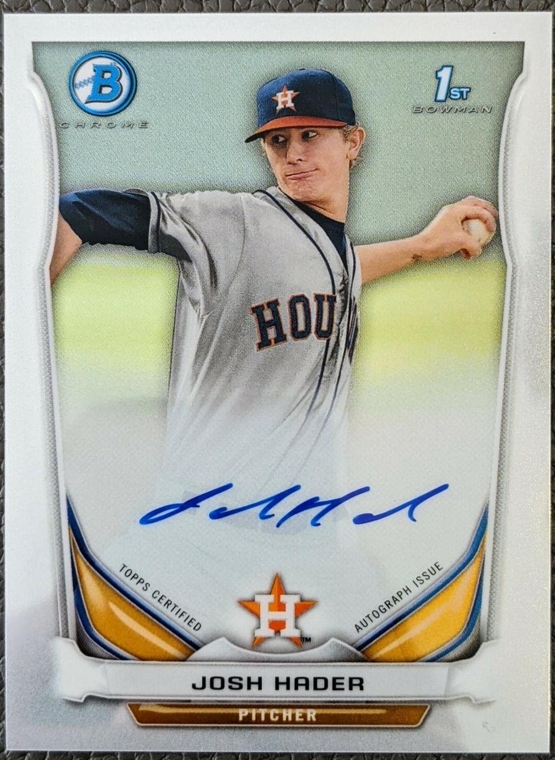 Josh Hader [Chrome Refractor] #JHA