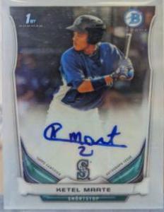 Ketel Marte [Chrome Black Refractor] #KM