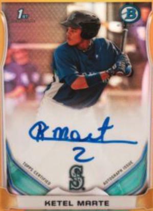 Ketel Marte [Chrome Gold Refractor] #KM