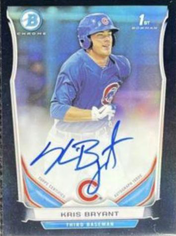 Kris Bryant [Chrome Black Refractor] #KB