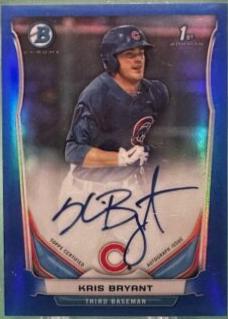 Kris Bryant [Chrome Blue Refractor] #KB